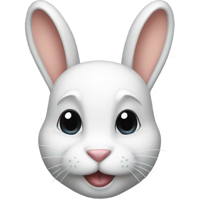 rabbit wear airpod maxes emoji