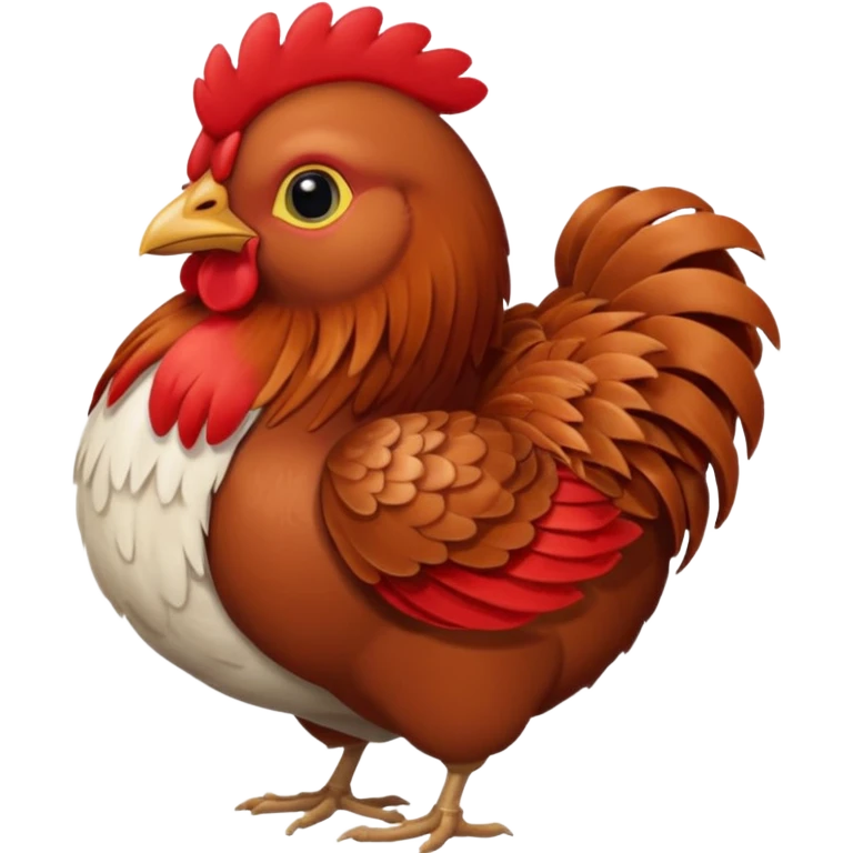 Cinnamon Queen hen emoji