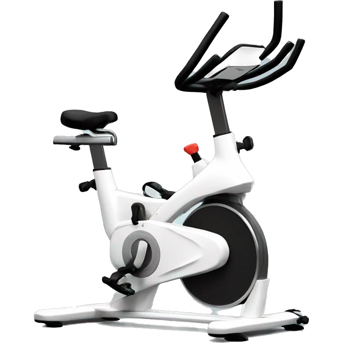 exercise bike white emoji