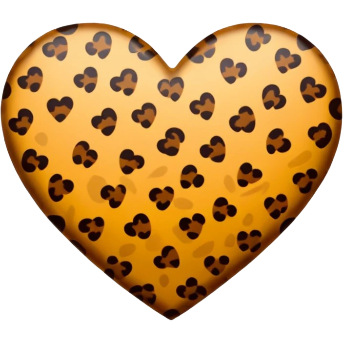 Heart lepord emoji