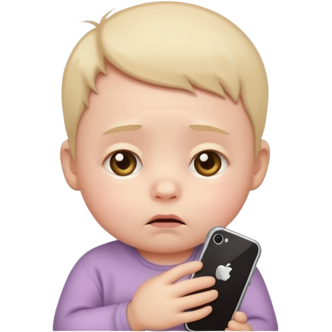 Please make an iPhone version of the baby emoticon that hurts because of the fever emoji
