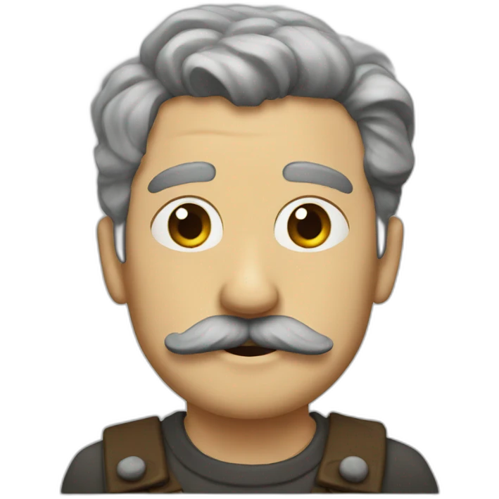vanya With a moustache emoji