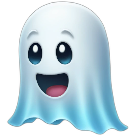 cute ghost emoji