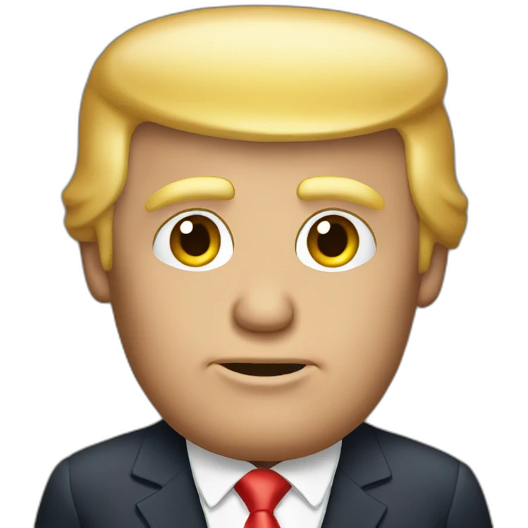 Donald Trump Head emoji