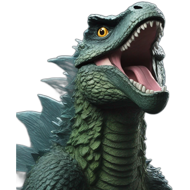 Cinematic Godzilla (proportional)calm (realistic) (Godzilla King of the Monsters, 2019) emoji