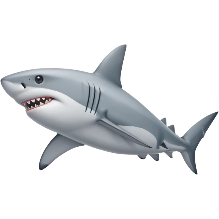 a shark with nike showes emoji