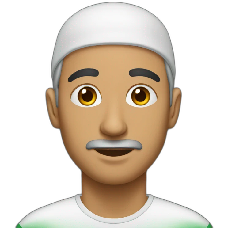algerian man emoji