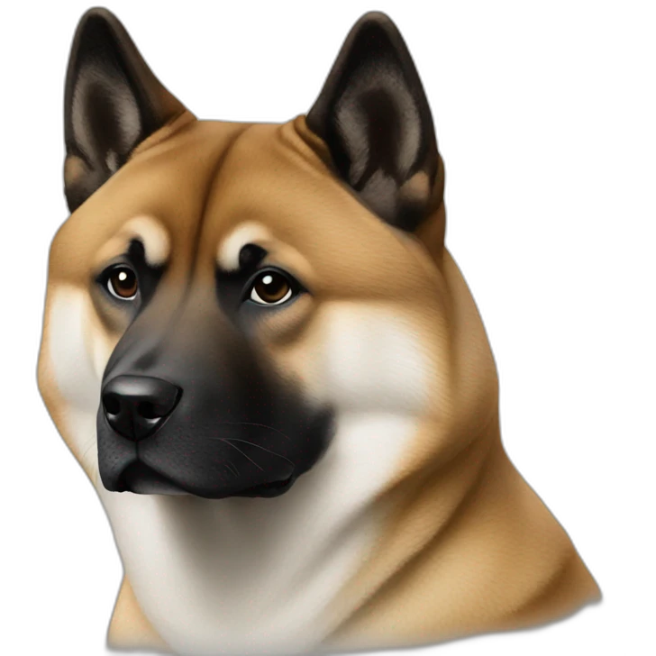  akita black diamond vibes emoji
