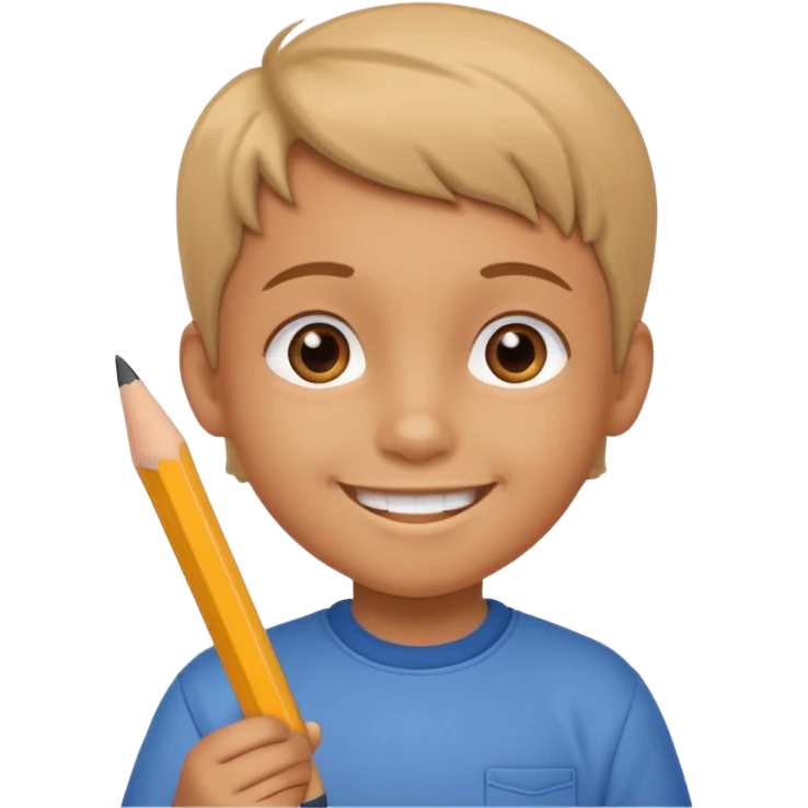 un copil care ii place matematica emoji