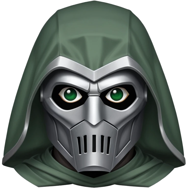 doctor doom metal mask emoji