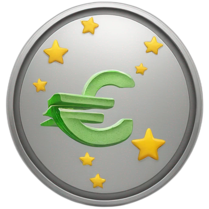 Billet euros emoji