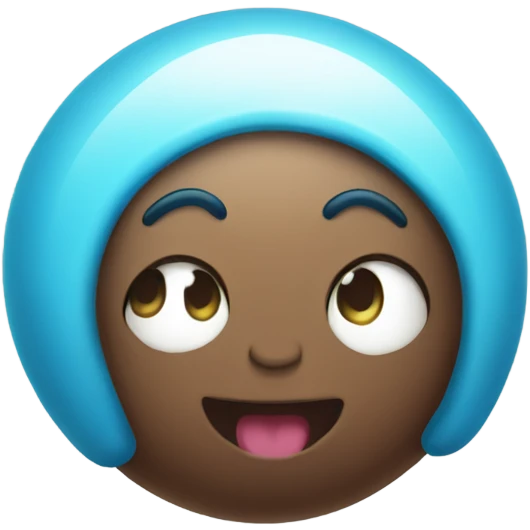 Cute gumball emoji
