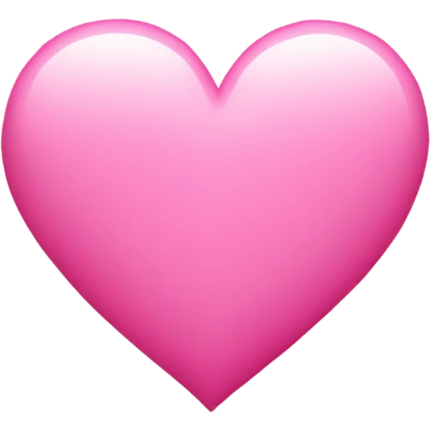Pink heart emoji