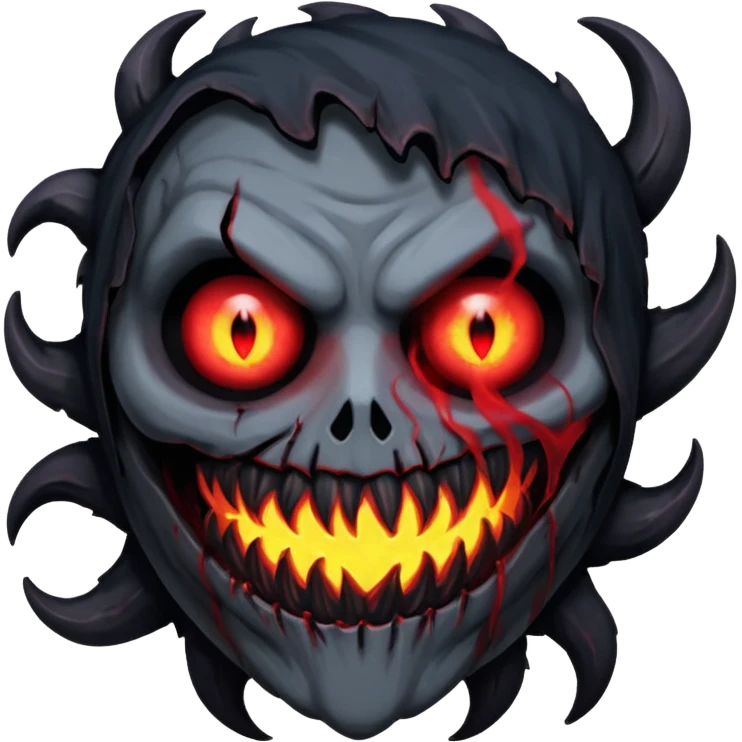 creepy dark entity from dead by daylight emoji emoji