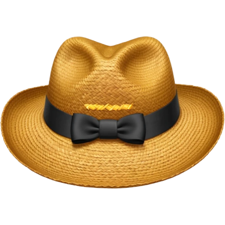 Straw hat emoji