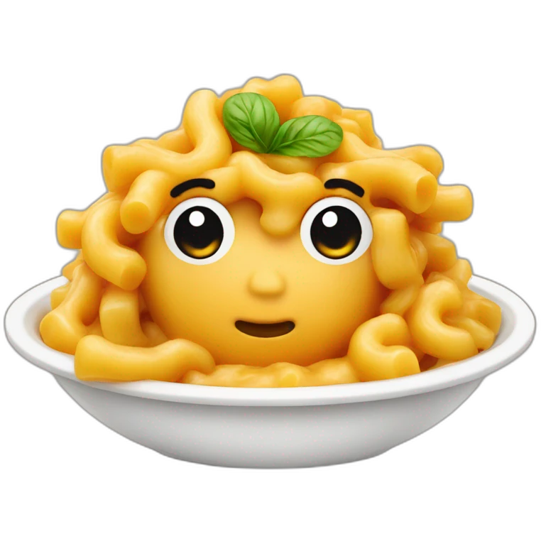 Kimchi Mac and cheese emoji