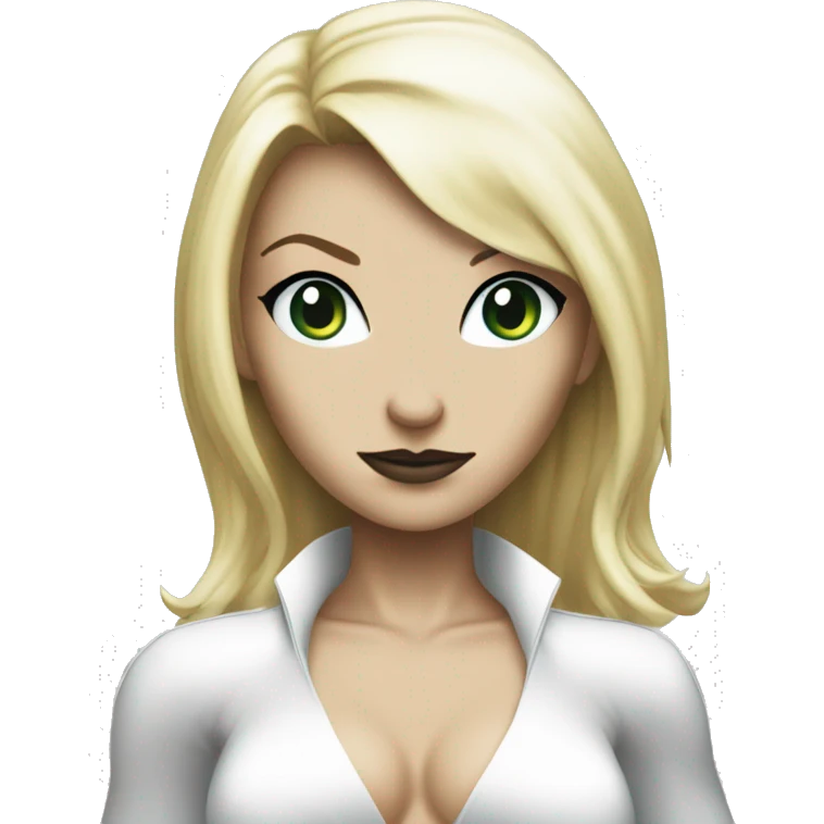 Emma Frost from Marvel Comics emoji
