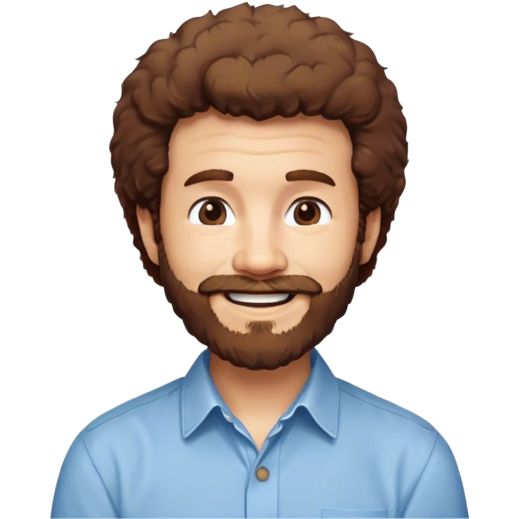 Bob Ross emoji