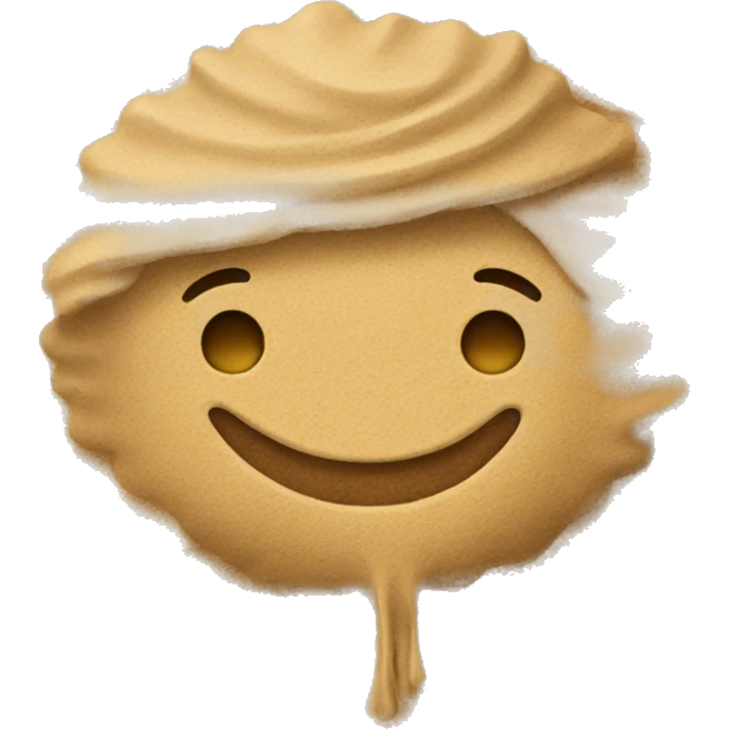 Sand emoji