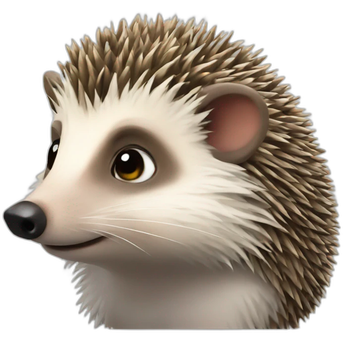 kind hedgehog yevhenx emoji