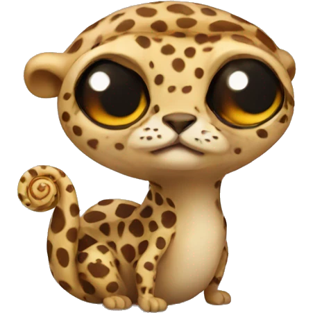 Snail cheetah mixed emoji