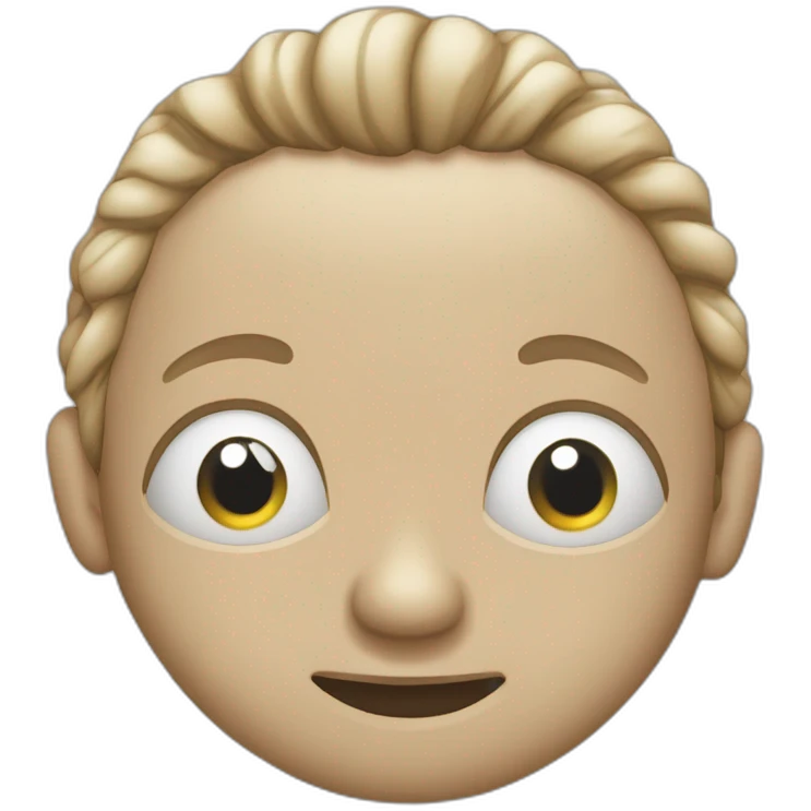 Personne qui regarde mal en jugeant avec ses yeux et en plissant le nez emoji