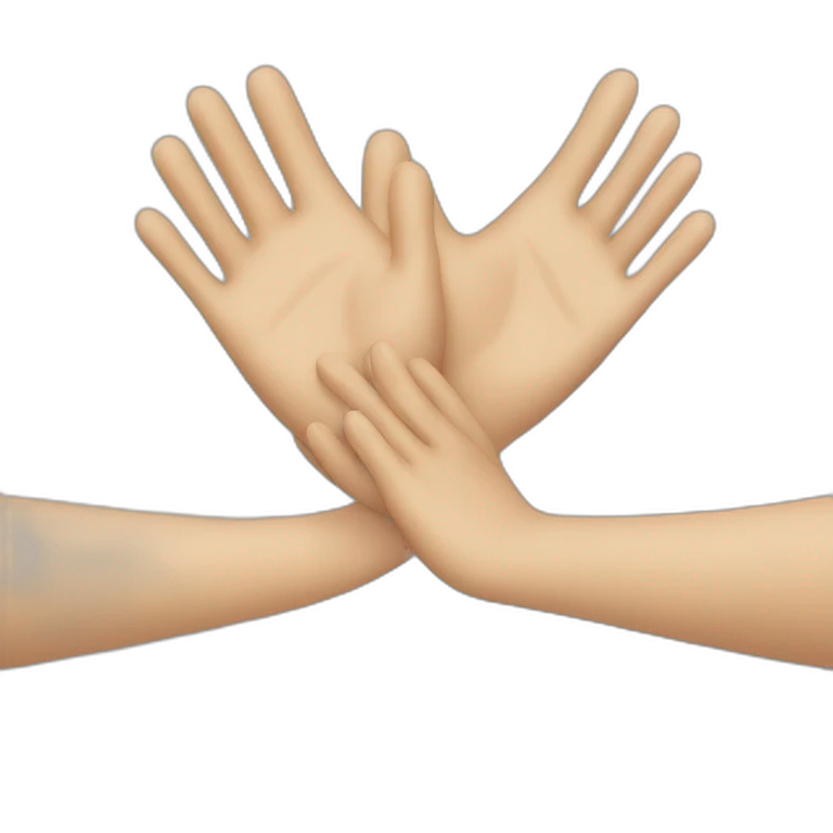 triple clapping hands emoji