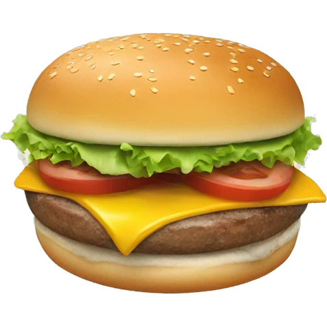 Breakfast burger emoji