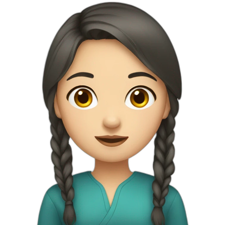 Kazakhstian girl emoji