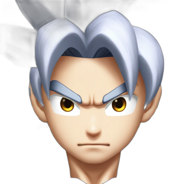 Songoku ultra instinct emoji