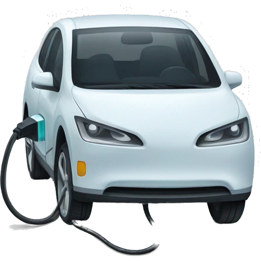 electric charger for car emoji
