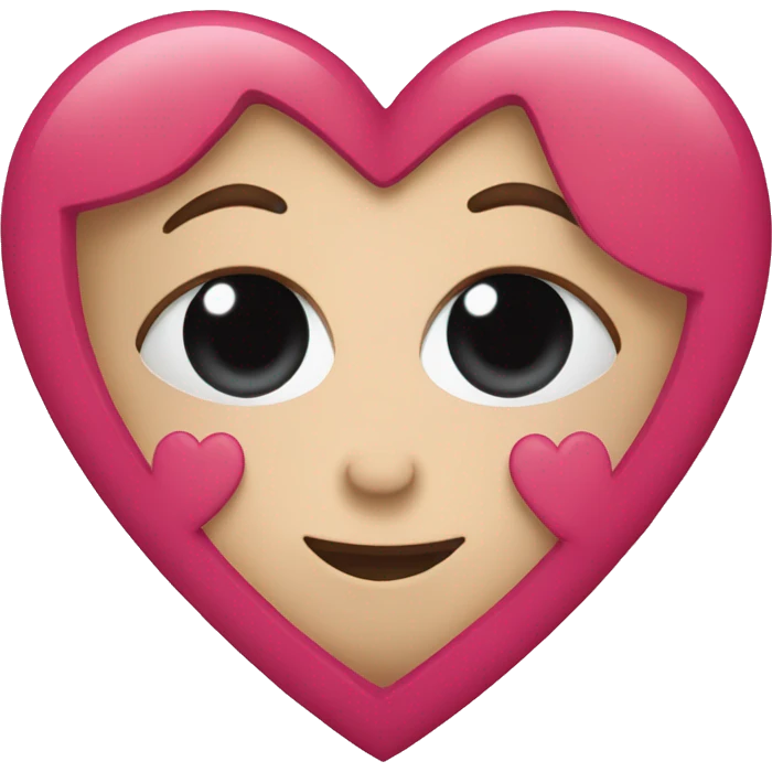 heart in front of the mirror emoji