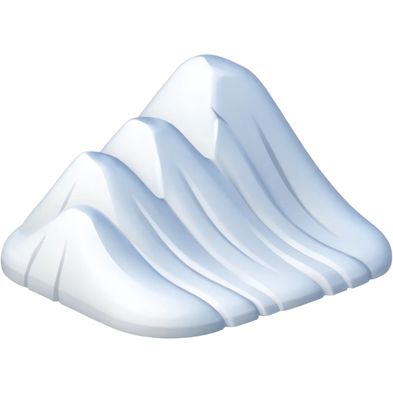 snow slope emoji