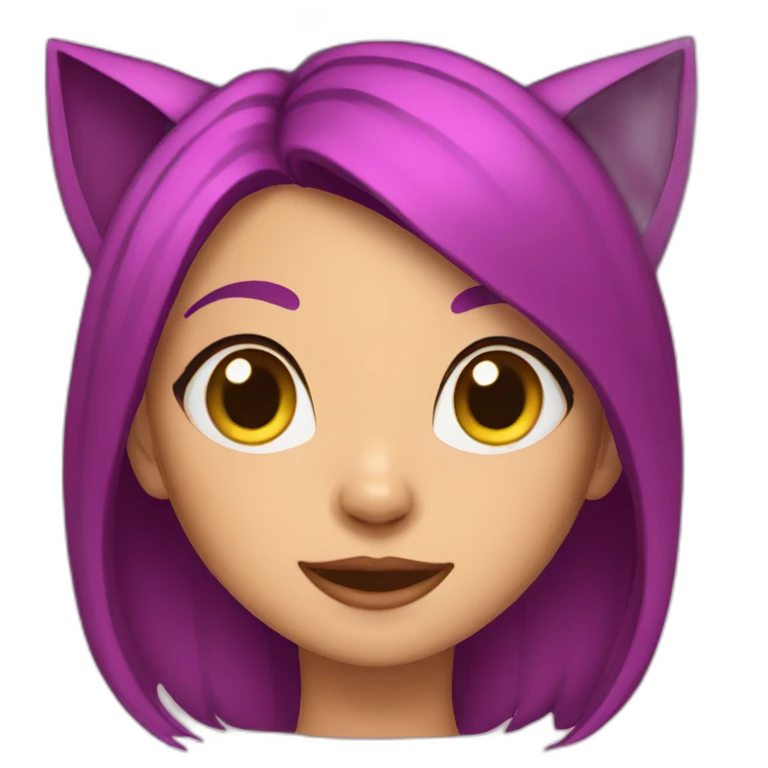 cat girl emoji