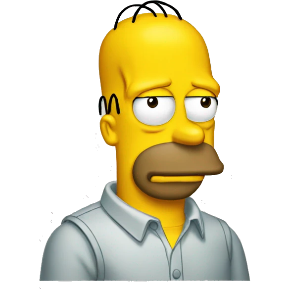 Homer simson emoji