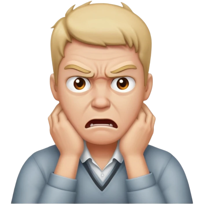 angry person with hands around neck emoji