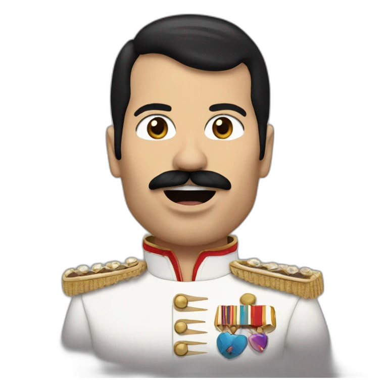 Freddie Mercury emoji