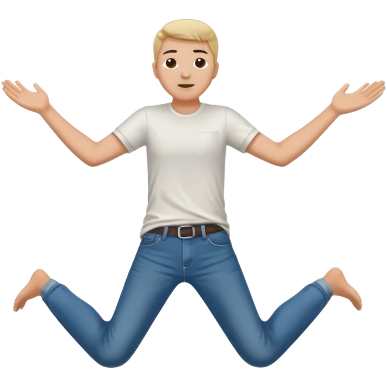 Person falling emoji