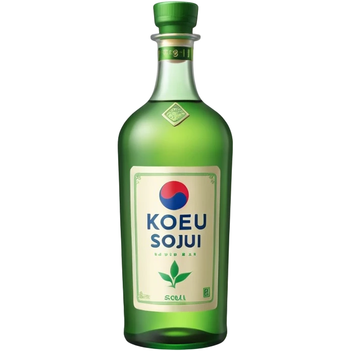 korean soju emoji