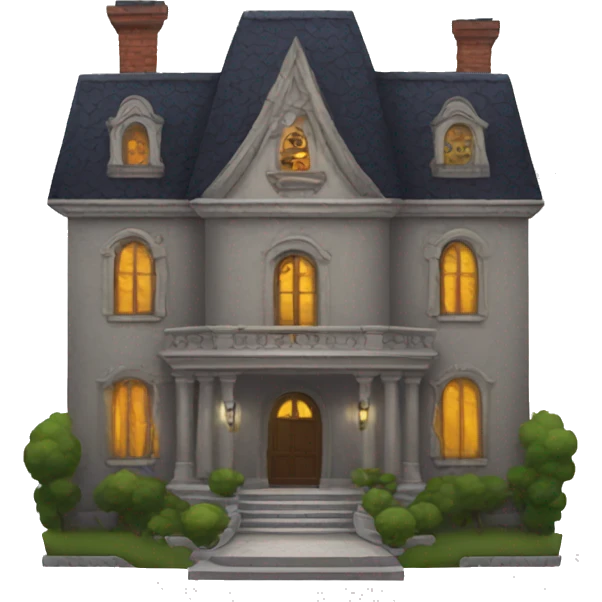 evil mansion emoji
