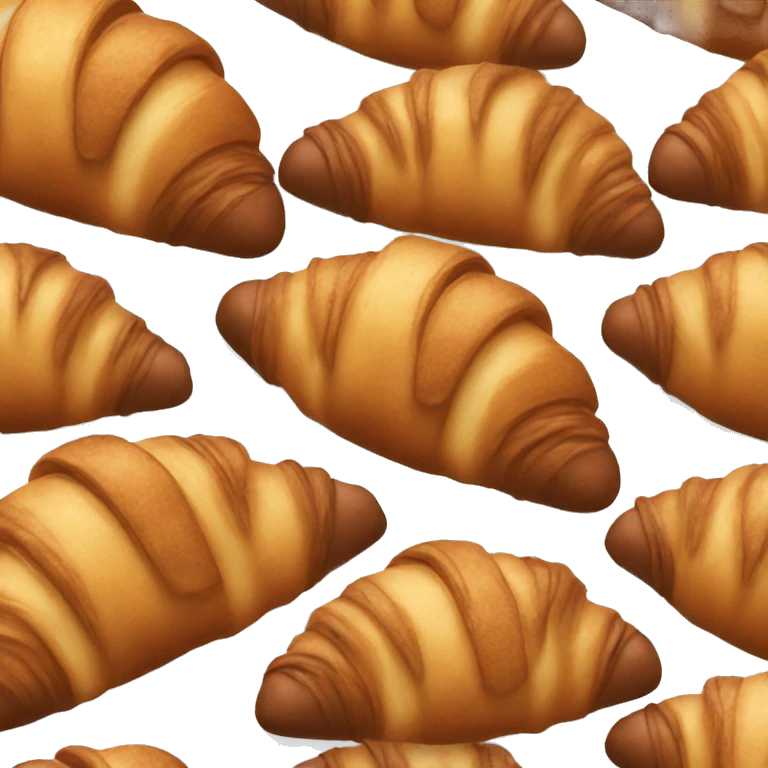 chocolate croissant emoji