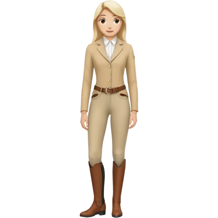 Pantalones de montar hipica emoji