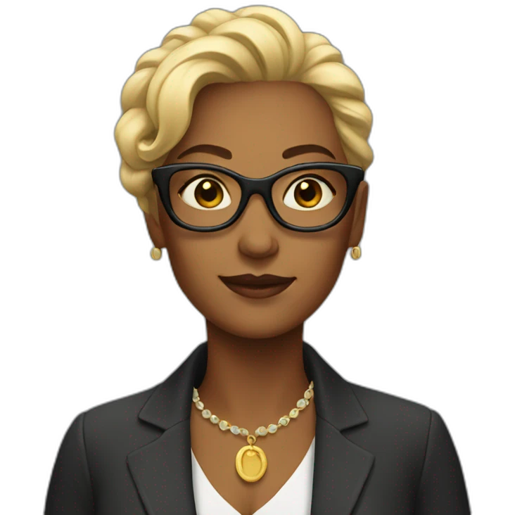 Cool Lady emoji