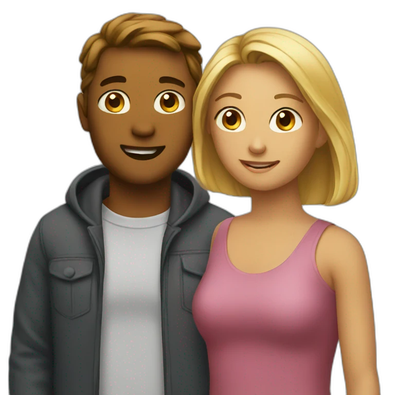 Two people talking emoji