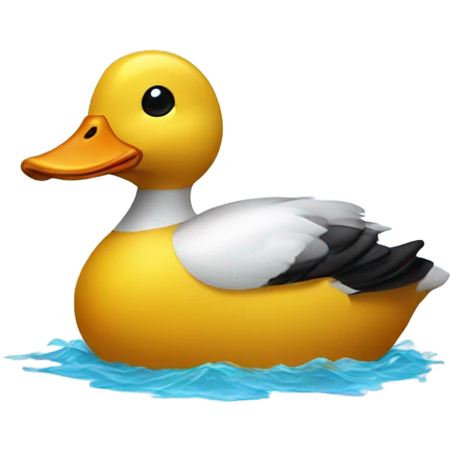 Racing Duck emoji
