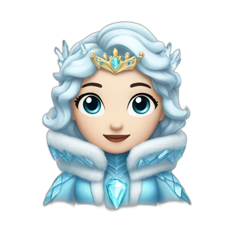 Princesa de hielo emoji