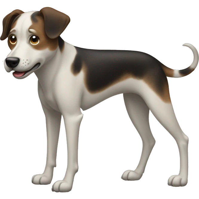 Dog with 6 legs and two heads emoji