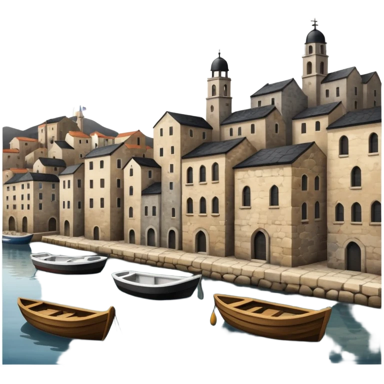 an old city port emoji