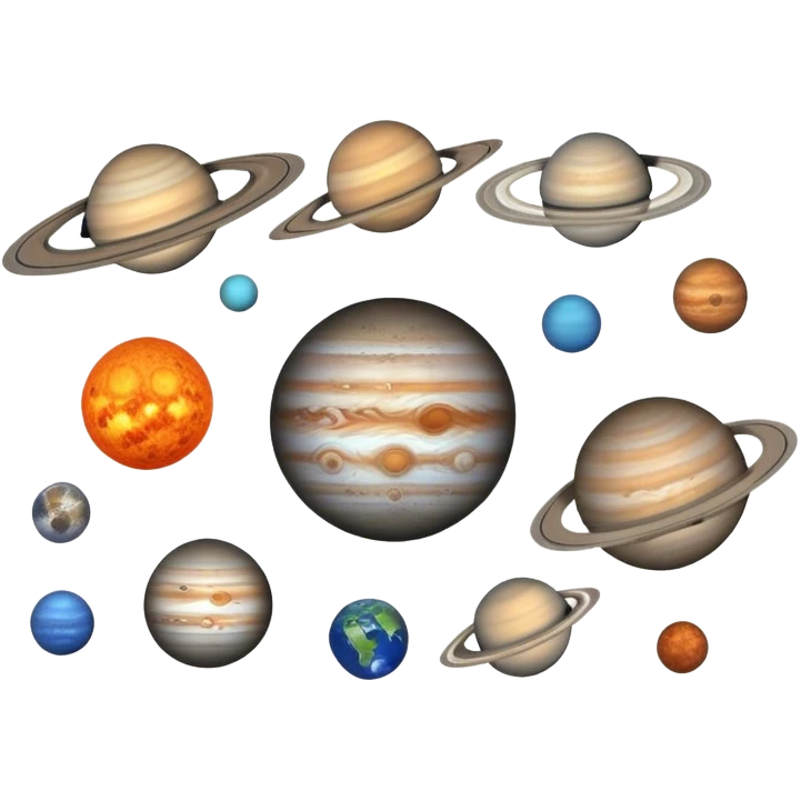 solar system emoji