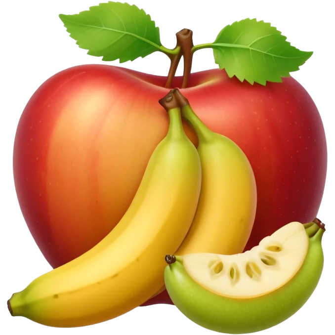 A bow fully of all types os fruits, like a macedonia emoji